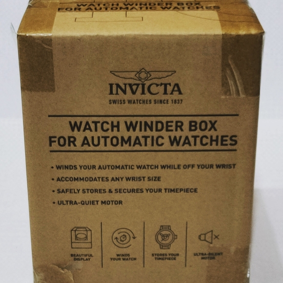 Invicta NWT 1 Slot Automatic Men's or Women's Watch Winder - Picture 11 of 11
